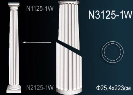 Ствол из полиуретана Perfect (N 3125-1W)