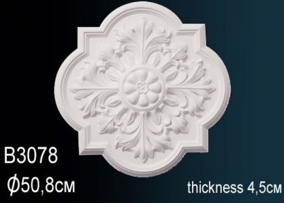Розетка из полиуретана Perfect B3078 (О 508)
