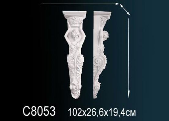 Кронштейн из полиуретана Perfect (C 8053)