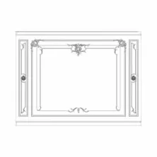 Стена RODECOR Рококо Вильчковский Ф2 77202RC
