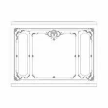 Стена RODECOR Рококо Захаржевский Ф3 77303RC