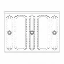 Стена RODECOR Шинуазри Пагода Ф3 77033CN