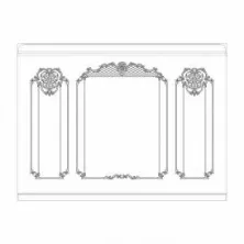 Стена RODECOR Барокко Арайя Ф2 77302BR