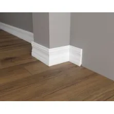 Плинтус напольный Decor Dizayn 153 A из полистирола
