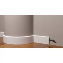 Плинтус гибкий Decor-Dizayn DD706F из полиуретана