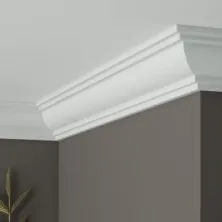 Карниз потолочный UltraWood CR 0021 из ЛДФ (46х46х2440 мм)
