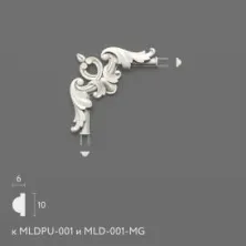 Декоративный элемент Stavros MLDPU-1U-1.1 из полиуретана