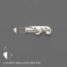 Декоративный элемент Stavros NPU-437.1R из полиуретана