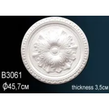 Розетка из полиуретана Perfect B3061 (О 457)
