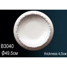 Розетка из полиуретана Perfect B3040 (О 495)