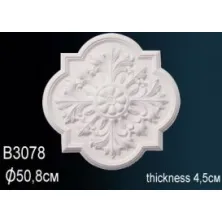 Розетка из полиуретана Perfect B3078 (О 508)