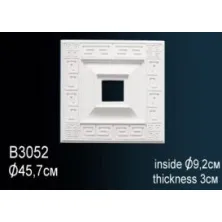 Розетка из полиуретана Perfect B3052 (О 457)