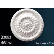 Розетка из полиуретана Perfect B3063 (О 610)