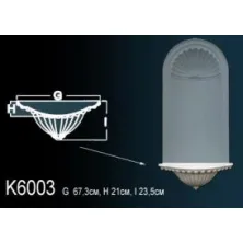 Ниша из полиуретана Perfect (K 6003)