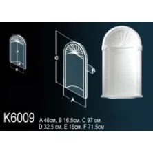 Ниша из полиуретана Perfect (k 6009)