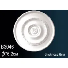 Розетка из полиуретана Perfect B3046 (О 762)
