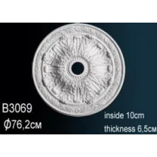 Розетка из полиуретана Perfect B3069 (О 762)