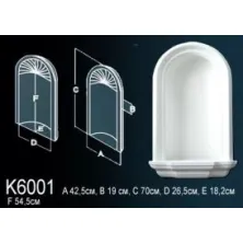 Ниша из полиуретана Perfect (K 6001)