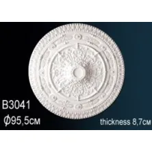 Розетка из полиуретана Perfect B3041 (О 955)