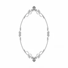 Розетка потолочная RODECOR Барокко 87104BR 3080*1680 мм из полимерного гипса