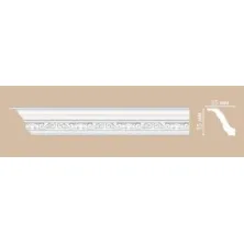 Потолочный плинтус  DECOMASTER 95842 (35*35*2400)