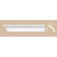 Потолочный плинтус DECOMASTER 96110 гибкий (60*60*2400)
