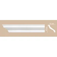 Потолочный плинтус DECOMASTER 96120 гибкий (80*85*2400)
