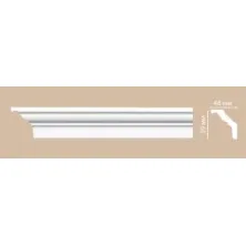 Потолочный плинтус DECOMASTER DP 18FL гибкий (59*48*2400)