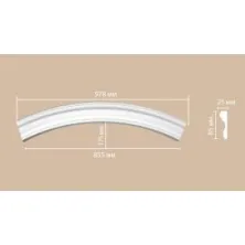 Радиус [1/4 круга] Decomaster 897174-120 