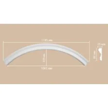 Радиус [1/4 круга] Decomaster 897174-150 