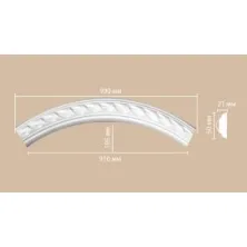 Радиус [1/4 круга] Decomaster 898061-130 