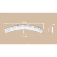 Радиус [1/4 круга] Decomaster 898102-100 