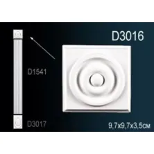 Капитель из полиуретана Perfect (D 3016)