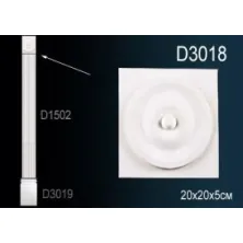 Капитель из полиуретана Perfect (D 3018)