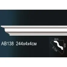 Карниз потолочный из полиуретана Perfect (AB 138)