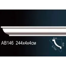 Карниз потолочный из полиуретана Perfect (AB 146)