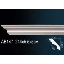 Карниз потолочный из полиуретана Perfect (AB 147)