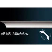 Карниз потолочный из полиуретана Perfect (AB 145)