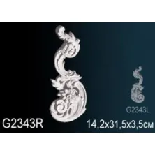 Декоративный элемент из полиуретана Perfect (G 2343R)