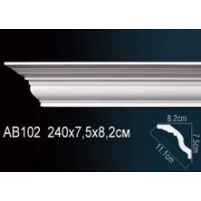 Карниз потолочный из полиуретана Perfect (AB 102)