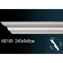 Карниз потолочный из полиуретана Perfect (AB 189)