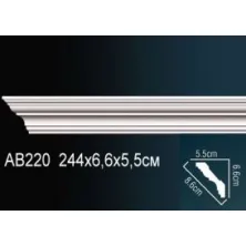 Карниз потолочный из полиуретана Perfect (AB 220)