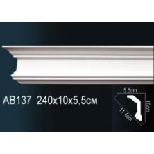 Карниз потолочный из полиуретана Perfect (AB 137)