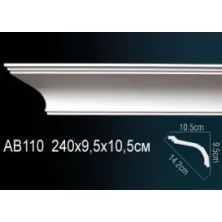 Карниз потолочный из полиуретана Perfect (AB 110)