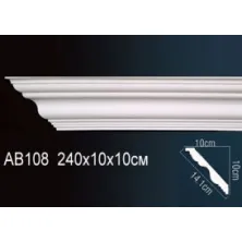 Карниз потолочный из полиуретана Perfect (AB 108)