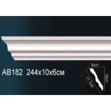 Карниз потолочный из полиуретана Perfect (AB 182)