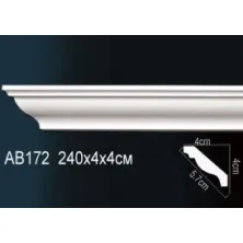Карниз потолочный из полиуретана Perfect (AB 172F)