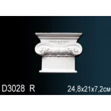 Капитель из полиуретана Perfect (D 3028R)