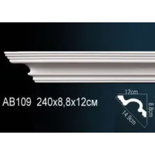 Карниз потолочный из полиуретана Perfect (AB 109)