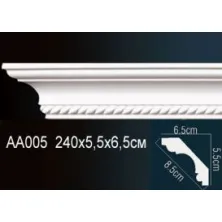 Карниз потолочный из полиуретана Perfect (AA 005F)